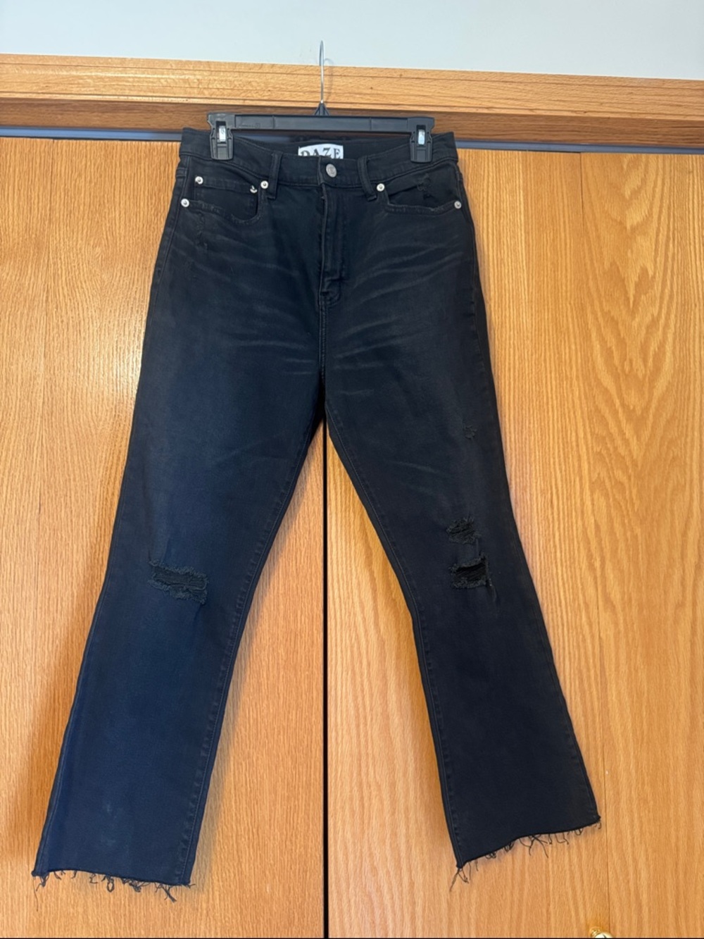 DAZE Distressed bootcut Jeans